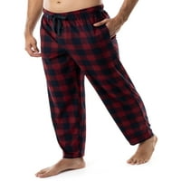George férfi és nagy férfi selymes gyapjú alvó pizsama nadrág, S-5XL méretű