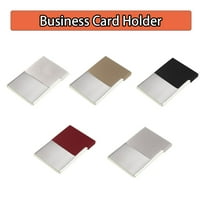 Sagasave Ultra-vékony névjegykártya Toktartó kijelző kártyákhoz rozsdamentes acél hordozható színek