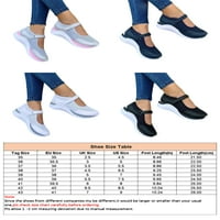 Avamo női munka Divat Boka szíj alkalmi cipők Női Sport Csúszásmentes Mary Jane cipő kerek Toe Walking Shoes White
