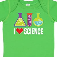 Inktastic szeretem a természettudományt kémia tanár ajándék kisfiú vagy kislány Body