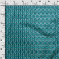 oneOone pamut selyem szövet Geometriai & Paisley blokk nyomtatási Szövet BTY széles