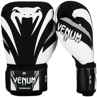 Venum Impact Hook and Loop képzés bokszkesztyű-oz. - Fekete Fehér