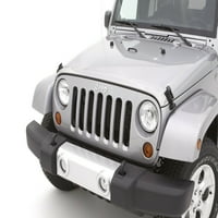 07-Jeep Wrangler Unlimited Aeroskin alacsony profilú motorháztető pajzs-króm illik válasszon: JEEP WRANGLER UNLIMITED