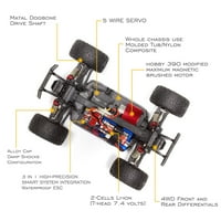 4WD RC autó távirányító teherautó autó nagy sebességű terepjáró jármű