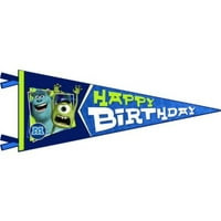 Monsters University Inc. Boldog Születésnapot Banner Zászló