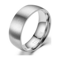 Akár 65% off amlbb Ékszerek Női Gyűrűk titán titán acél matt Gyűrű Rozsdamentes acél gyűrű férfi a Clearance