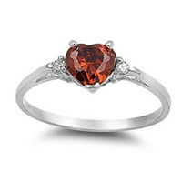 Gyűrűk Kezdeti Szív Gyűrűk Női Ajándék Ékszerek Lányok Gyűrűk Jegygyűrű