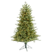 Szinte természetes zöld előadás 5 'lucfenyő mesterséges karácsonyfa