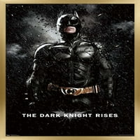 Képregény Film - A Sötét Lovag Felemelkedik-Batman Eső Fal Poszter, 14.725 22.375