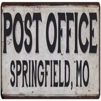 Springfield, Mo Posta Fém Jel Vintage 108240011140