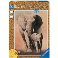Ravensburger Elephant család faszerkezeti puzzle, 1