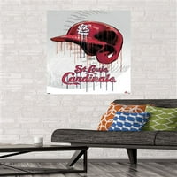 St. Louis Cardinals - Drip sisak fali poszter, 22.375 34