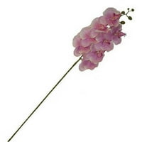 Mesterséges 42 selyem orchidea virágkék lila rózsaszín krém