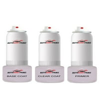 Érintse meg a Basecoat Plus Clearcoat Plus alapozó Spray festékkészletet, amely kompatibilis a fényes fehér Grand Vitara