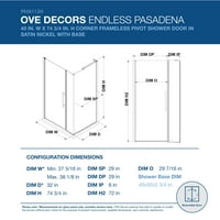 Ove Decors Pasadena in. L in. W in.