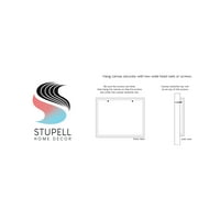 Stupell Industries Modern Merész Erdei Nyírfák Tájfestés Galéria Csomagolt Vászon Nyomtatás Fal Művészet