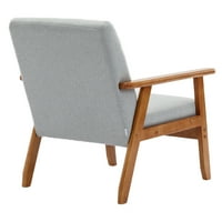 Miniyam akcentus szék oldalsó asztal, tufás anyagú oldalszék fa kerettel a nappali, hálószoba, lakás, 2 -es készlet,