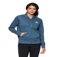 Reebok Női Game Day Zip Up kapucnis, S-2XL méretű