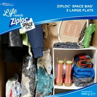 Ziploc Space Bag, nagy lapos, ct