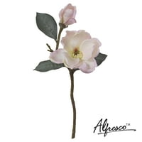Alfresco 17 rózsaszín mesterséges magnólia virág, mindegyik