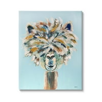 Bolyhos alpaka boldog állatok állatok és rovarok festménygaléria csomagolt vászon nyomtatott fal művészet