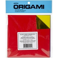 Aitoh kétoldalas Origami papír: Colorfoil, lapok
