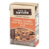 Vissza a természethez az ősi szemcsék leves csirke tortilla piros quinoával, 17. oz