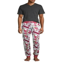 A Walt Disney by Hófehérke alvó nadrág csíkos elasztikus derékpánt zsebek szuper puha pizsamacsomag