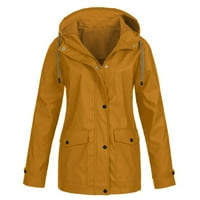 Voncos női kardigán kabát Clearance-könnyű, Hosszú ujjú Őszi Téli meleg alkalmi Plusz méretű kapucnis kabát sárga Méret
