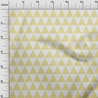 oneOone Georgette viszkóz szövet háromszög geometriai dekor szövet Nyomtatott BTY széles