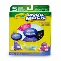 Crayola modell Magic Variety Pack, modellező agyag, csillogó színek, iskolai kellékek gyerekeknek