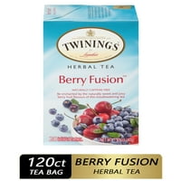 Twinings Berry Fushion Gyógytea Táskák, Koffeinmentes, Gróf Dobozok
