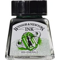 Winsor & Newton Rajz Tinta, . oz. Üveg, Smaragd