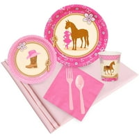 Western Cowgirl Party Pack