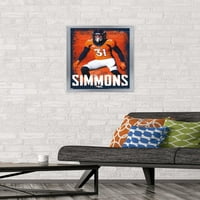 Denver Broncos - Justin Simmons Wall Poster, 14.725 22.375 keretes