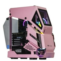 Velztorm Perxici Gaming & Entertainment asztali Rózsa rózsaszín , NVIDIA GeForce RT 2060, 1xUSB 3.2, 4xUSB 3.0,1xHDMI,