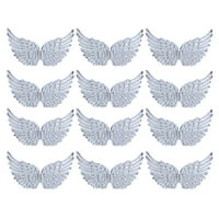 Ezüst Mini szárny kreatív DIY dekoráció angyal szárny ajándék DIY Jelmez Hátizsák Accessary kézműves dekoratív kellékek