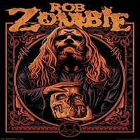Rob Zombie-Warlock Fali Poszter, 14.725 22.375