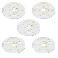 Uxcell 5W 120lm 4000-4500K 15-17VDC COB LED fény Chip gyöngyök Energiatakarékos izzó természetes fehér csomag