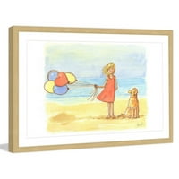 Marmont Hill - Windy Beach Phyllis Harris keretes festmény nyomtatás