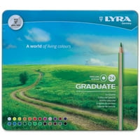 Diplomás színes ceruzák, fém Bo 24