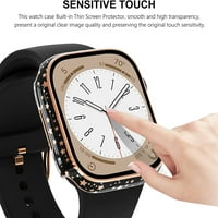 Southwit kompatibilis a Bling Apple Watch Védőtokhoz beépített képernyővédővel az Apple Watch sorozat sorozatához