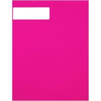Papír és boríték szállítási cím címkék, téglalap alakú, 4, Neon rózsaszín, csomagonként