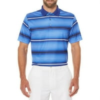 Férfi Performance Rövid ujjú csíkos Golf póló