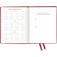 At-a-Glance, AAGYP90510, aláírásgyűjtés heti havi tervező, piros, mindegyik, piros