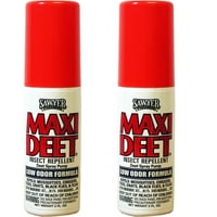 Sawyer Products SP Premium Maxi-DEET rovarriasztó, folyamatos Spray, Twin Pack, 4 uncia