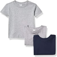 Marky G ruházat baba és kisgyermek Rövid ujjú pólók pamut Jersey Crew-nyak póló, Navy Heather Heather
