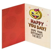 Amerikai Üdvözlet Boldog Boldog Boldog születésnapot kártya fóliával
