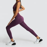 Suit-emelő futó szín magas derékú Sport Női jóga mellény Fitness Női öltönyök & készletek