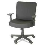 Alera ALECP Xl sorozat nagy és magas közép-hátsó szék, fekete